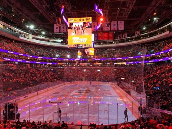 Xfinity Mobile Arena, section: 120, row: 18, seat: 1