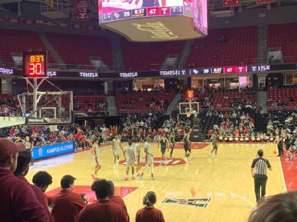 Liacouras Center, section: 117, row: J, seat: 9
