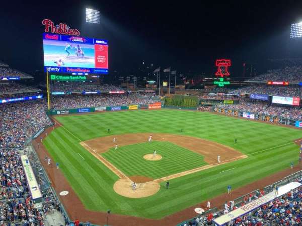 Citizens Bank Park, section: 320, row: 1, seat: 1