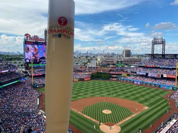 Citizens Bank Park, section: 421, row: 13, seat: 13