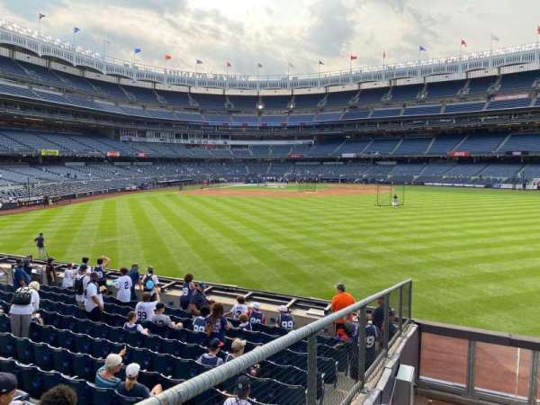Yankee Stadium, section: 202, row: 1, seat: 25