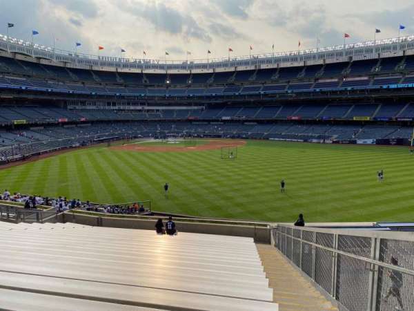 Yankee Stadium, section: 202, row: 23, seat: 1