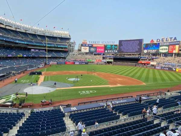 Yankee Stadium, section: 117b, row: 15, seat: 1