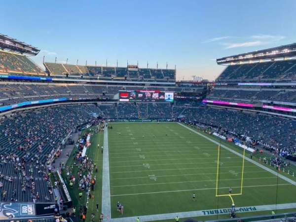 Lincoln Financial Field, section: 234, row: 4, seat: 25
