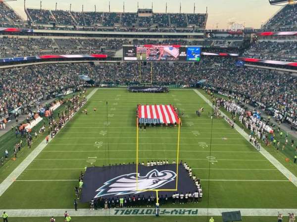 Lincoln Financial Field, section: 235, row: 1, seat: 9