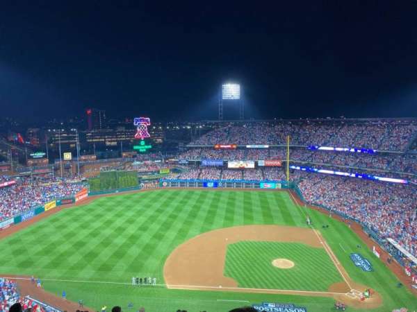 Citizens Bank Park, section: 426, row: 13, seat: 8