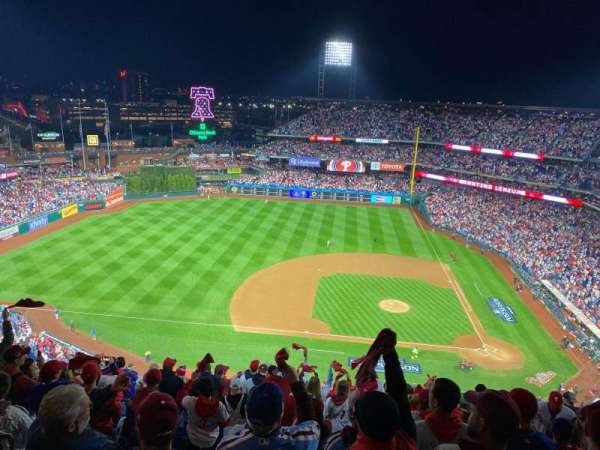 Citizens Bank Park, section: 426, row: 13, seat: 8