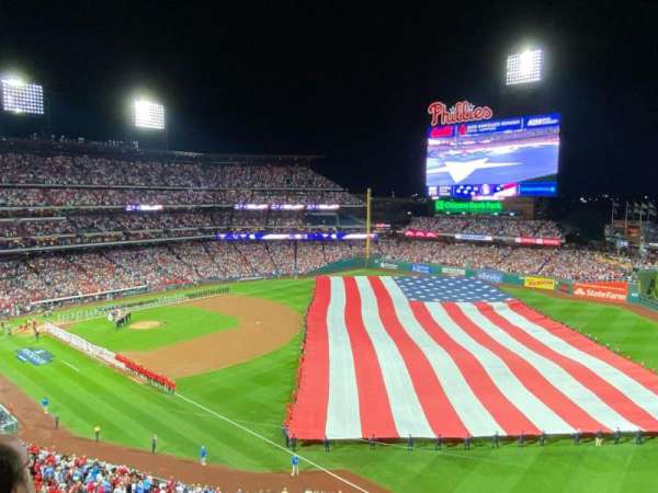 Citizens Bank Park, section: 309, row: 4, seat: 1