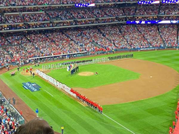 Citizens Bank Park, section: 309, row: 4, seat: 1