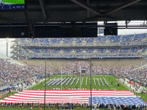 Beaver Stadium, section: NF, row: 58, seat: 23
