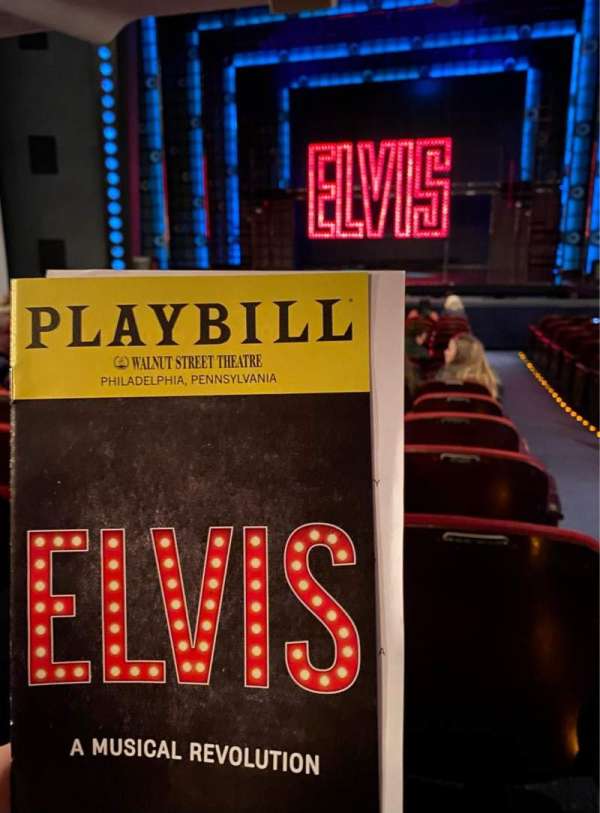 Walnut Street Theatre, section: Orchestra C, row: Q, seat: 101