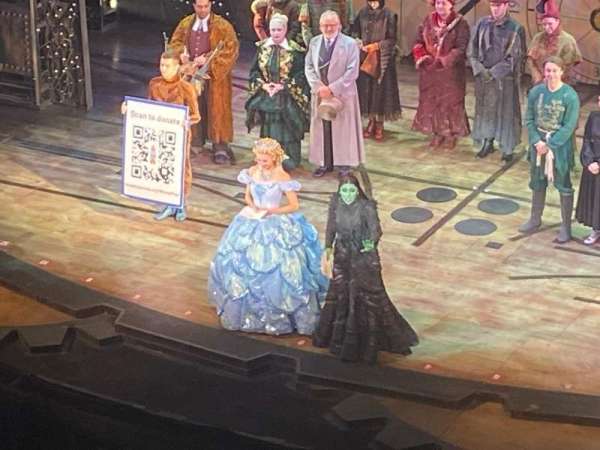 Academy of Music, section: Family Circle B, row: A, seat: 32