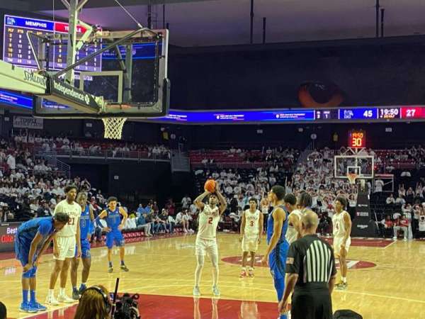 Liacouras Center, section: 108, row: D, seat: 1