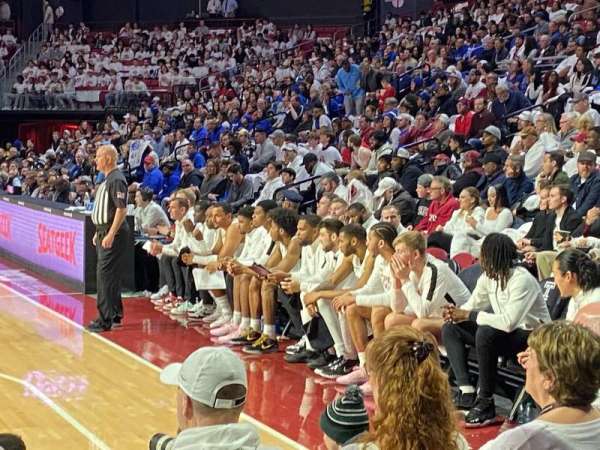 Liacouras Center, section: 108, row: D, seat: 1