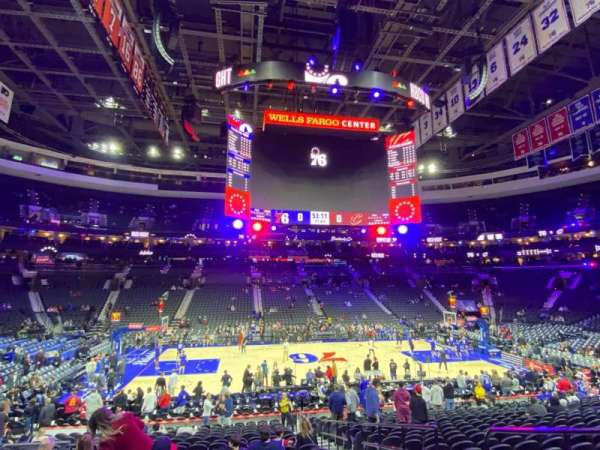 Xfinity Mobile Arena, section: 124, row: 19, seat: 18