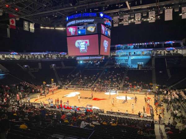 Barclays Center, section: 107, row: 8, seat: 1