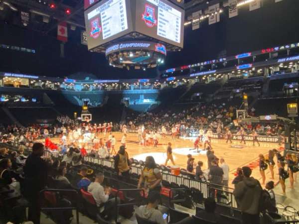 Barclays Center, section: 6, row: 8, seat: 1