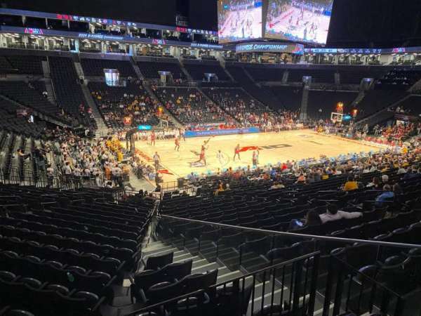 Barclays Center, section: LG1, row: 1, seat: 4