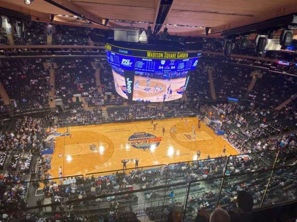 Madison Square Garden, section: 312, row: BS3, seat: 9