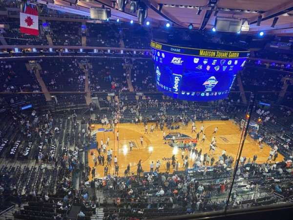 Madison Square Garden, section: 312, row: 2, seat: 1