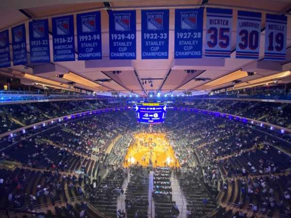 Madison Square Garden, section: 305, row: 2, seat: 6