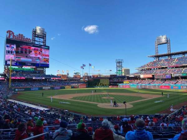 Citizens Bank Park, section: 124, row: 27, seat: 12