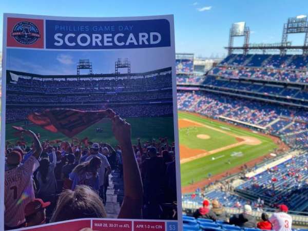 Citizens Bank Park, section: 431, row: 9, seat: 13