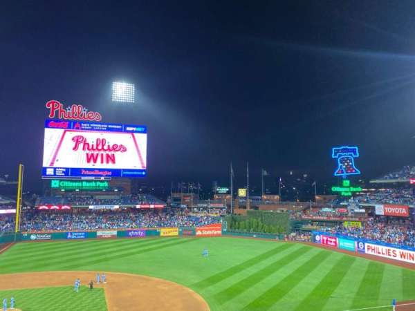 Citizens Bank Park, section: 216, row: 5, seat: 2