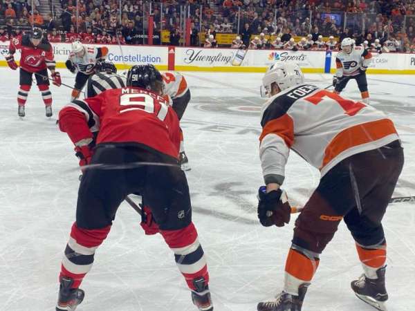 Xfinity Mobile Arena, section: 112, row: 2, seat: 14