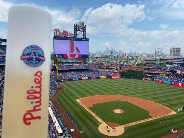 Citizens Bank Park, section: 420, row: 1, seat: 5