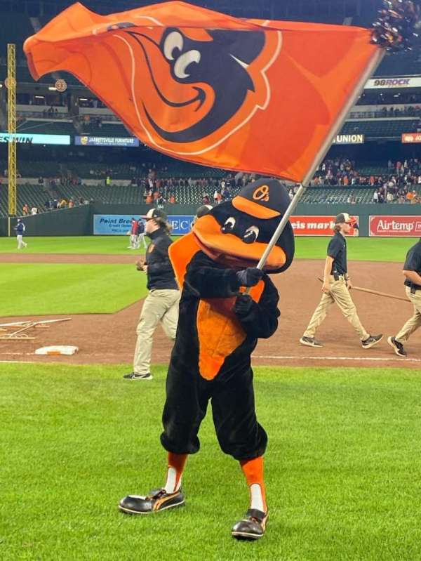 Oriole Park at Camden Yards, section: 20, row: 1, seat: 10
