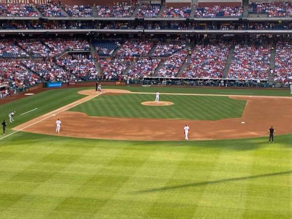 Citizens Bank Park, section: 203, row: 1, seat: 5