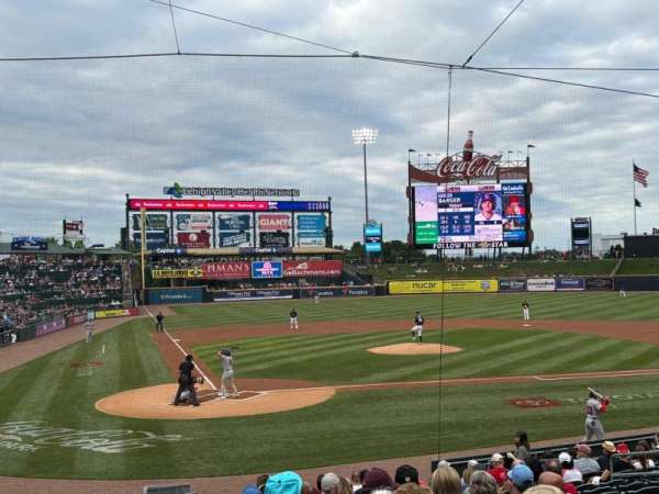 Coca-Cola Park, section: 109, row: U, seat: 1