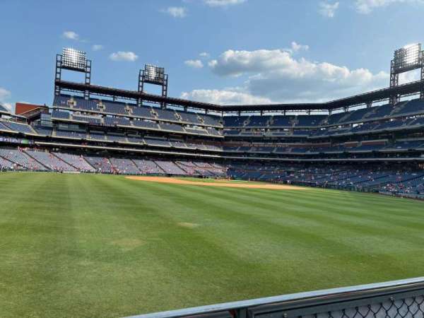 Citizens Bank Park, section: 146, row: 1, seat: 4
