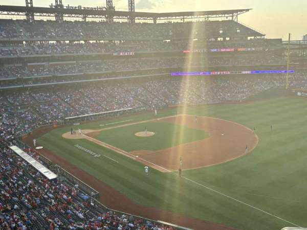 Citizens Bank Park, section: 310, row: 3, seat: 1