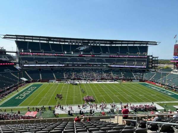 Lincoln Financial Field, section: C20, row: 19, seat: 7