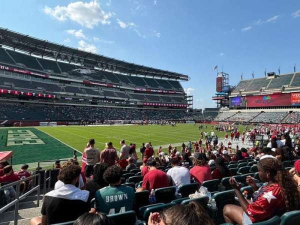 Lincoln Financial Field, section: 116, row: 10, seat: 26