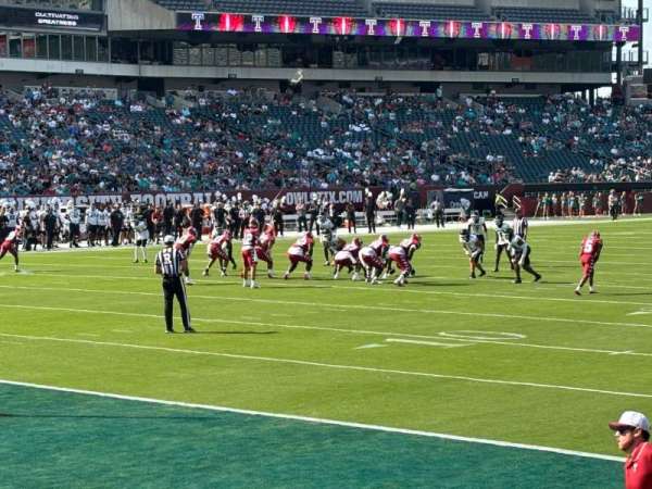 Lincoln Financial Field, section: 114, row: 5, seat: 7