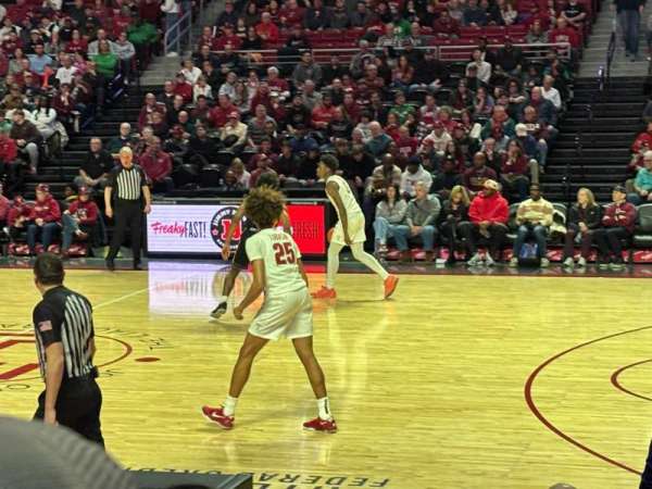 Liacouras Center, section: 102, row: H, seat: 12