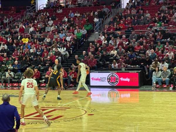 Liacouras Center, section: 102, row: H, seat: 12