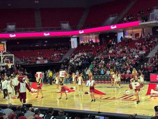 Liacouras Center, section: 102, row: H, seat: 12