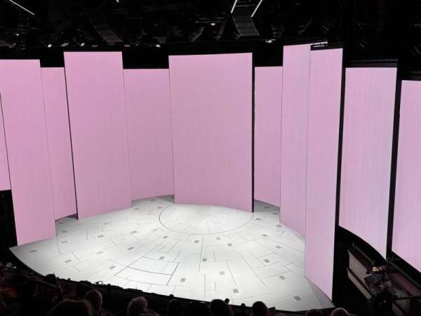 Nederlander Theatre, section: Mezzanine R, row: H, seat: 14