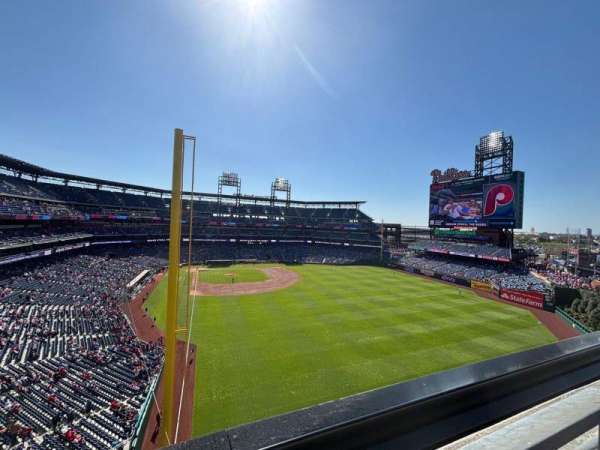 Citizens Bank Park, section: 305, row: 1, seat: 7