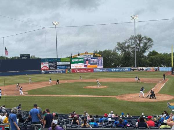 Trenton Thunder Ballpark, section: 212, row: W, seat: 7