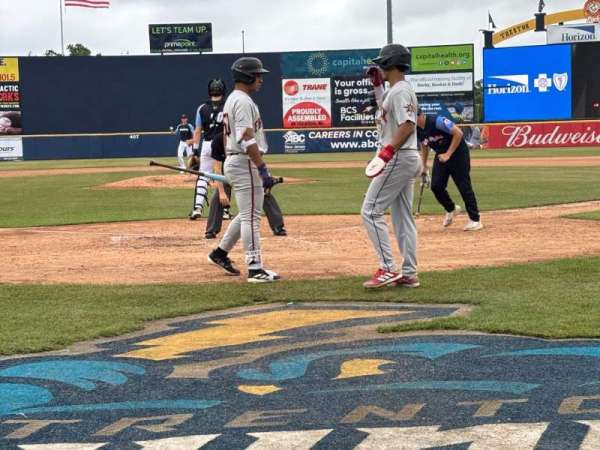 Trenton Thunder Ballpark, section: 112, row: AA, seat: 1