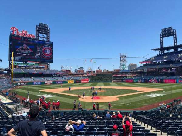 Citizens Bank Park, section: 123, row: 21, seat: 12