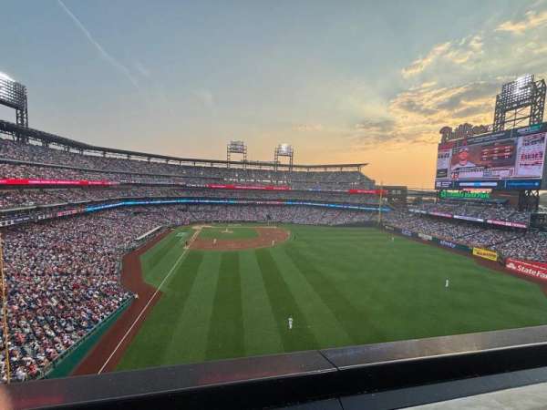 Citizens Bank Park, section: 304, row: 1, seat: 5