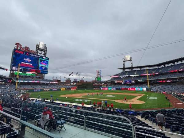 Citizens Bank Park, section: 126, row: 21, seat: 7