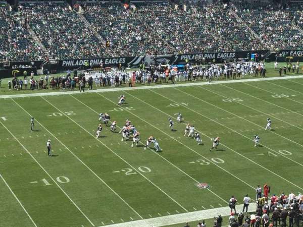 Lincoln Financial Field, section: C17, row: 18, seat: 1