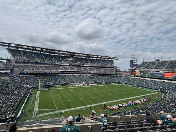 Lincoln Financial Field, section: C17, row: 18, seat: 1